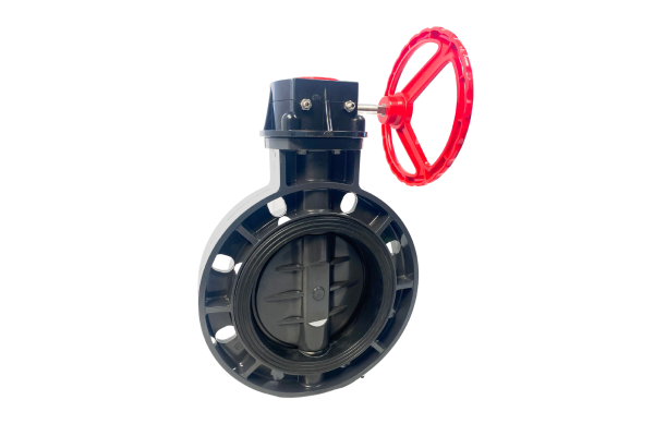 uPVC Butterfly Valve with Gearbox - Image 2