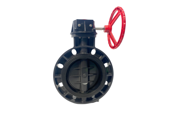 uPVC Butterfly Valve with Gearbox