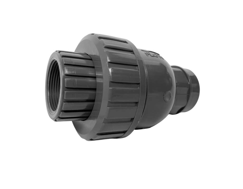 Schedule 80 uPVC Spring Check Valve Threaded