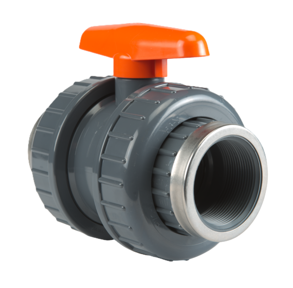 Van de Lande uPVC Ball Valve Double Union PN16