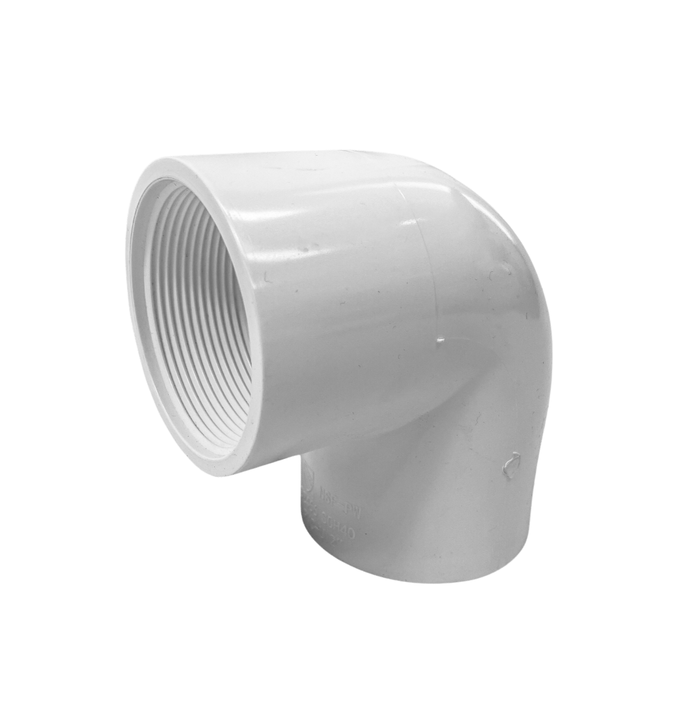 Cat-15 90° Faucet Elbow PVC from Fusion QLD