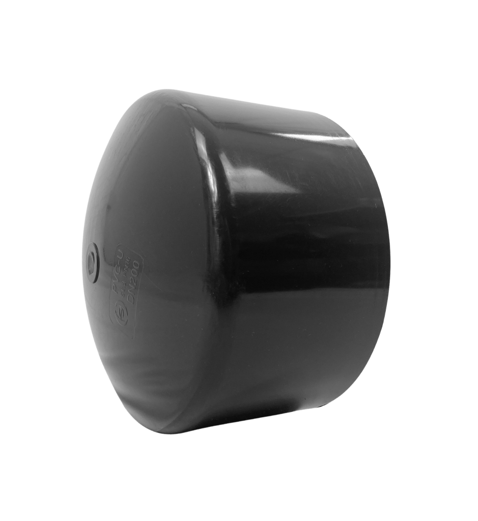 Fusion QLD high-quality end cap for PVC and PE piping