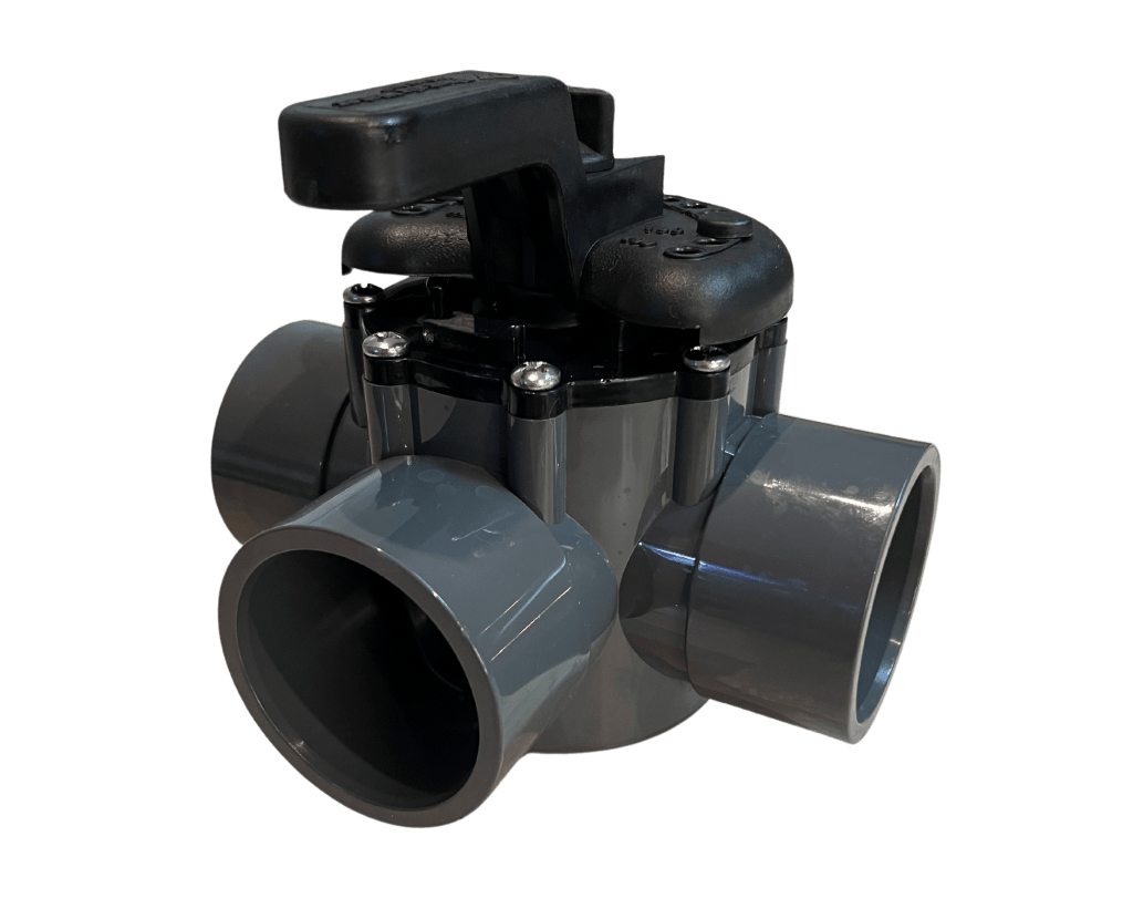 High-quality PVC 3-way valve by Fusion QLD