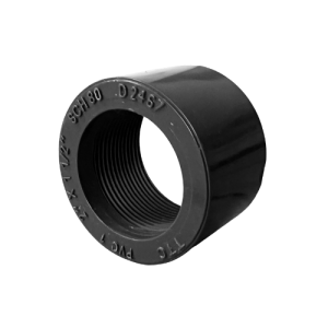 Schedule 80 uPVC Reducing Bush Solvent Weld x FI BSP