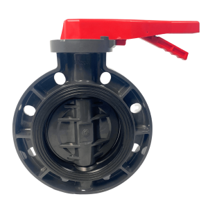 uPVC Butterfly Valve with Zinc-Plated Shaft from Fusion QLD