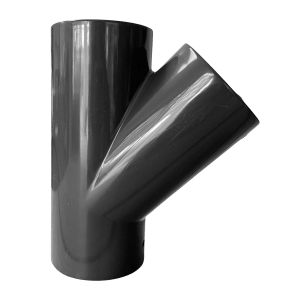 Schedule 80 uPVC 45 Degree Tee Junction
