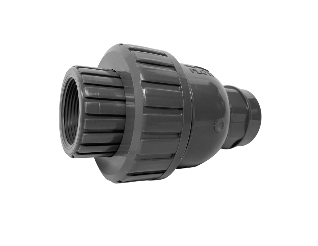 Schedule 80 uPVC Spring Check Valve Threaded
