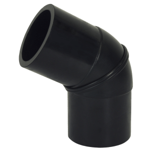 60 degree HDPE long elbow SDR11 pipe fitting